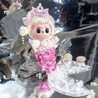 For 17cm Lafufu Clothes Mermaid Baby Clothes Shining Fairy King Multi-Color Multi-Piece Accessories Skirt Birthday Gift