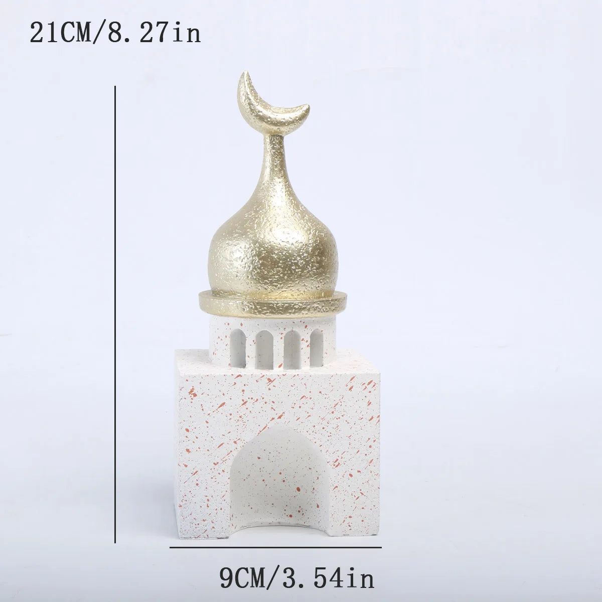 1pc Middle Eastern Style Resin Statue Decor, Indoor Ornament for Living Room, Multi-Room Compatible, No Power Required