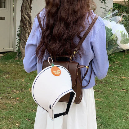 Creative Magnetic Hat Clip On Bag for Travel PU Leather Hat Holder for Outdoor Hands-free Hat Companion Travel Beach Accessories