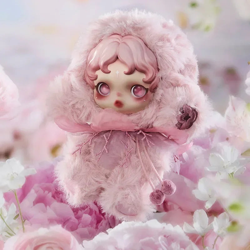 POP MART SKULLPANDA L Impressionnisme Series Plush Doll Surprise Mystery Box Kawaii Anime Action Figure Blind Box Toy Girls Gift