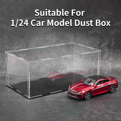 1/24 1/32 Alloy Car Model Toys Storage Box Acrylic Transparent Dustproof Box Car Model Toy Display Box Collection Gifts Case