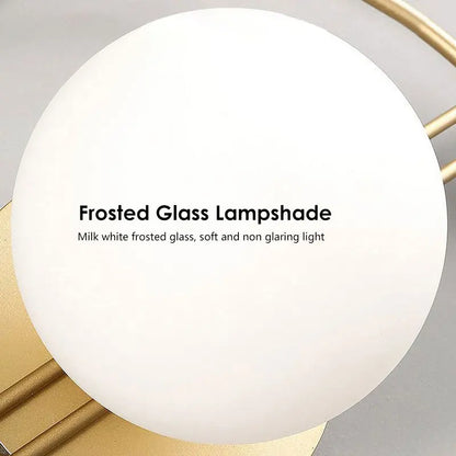Black Gold LED Wall Lamps with G9 Light Bulb for Bedside Bedroom Frosted Glass Ball LED Wall Lights Wall Sconce Decor for Aisle