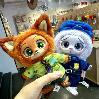 Zootopia Series Blind Box Cute Judy Nick Vinyl Plush Pendant Surprise Box Bellwether Anime Doll Keychain Mystery Box Toy