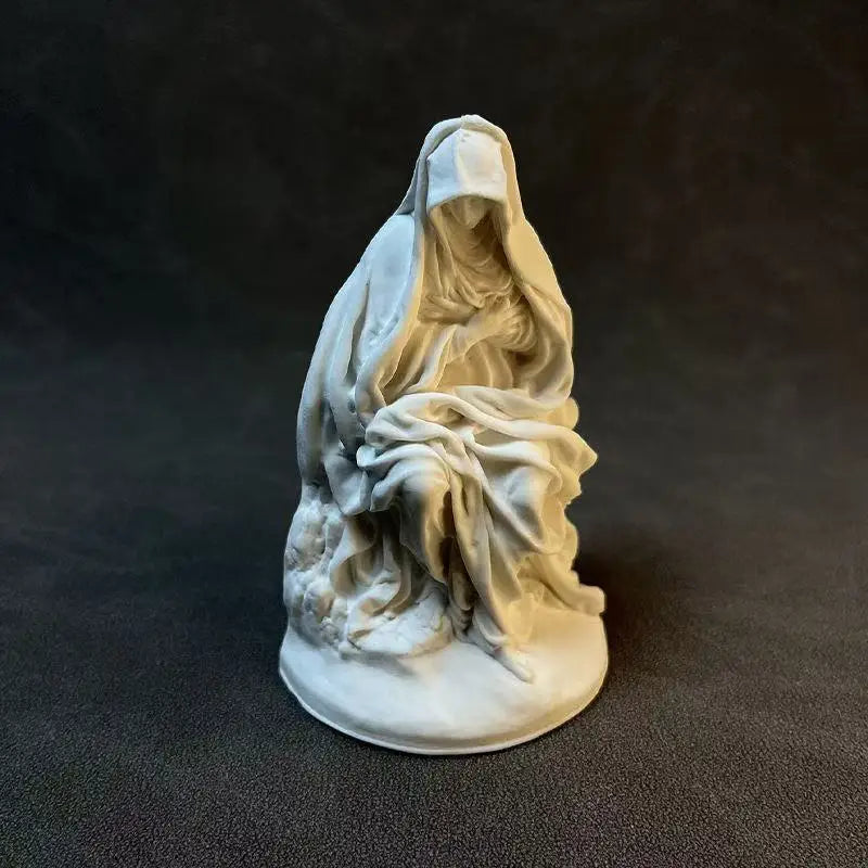 Nordic Ins Character Retro Plaster Statue Gypsum Ornament Home Decoration Desktop Crafts Art Figurine Decor Bedroom Accessories