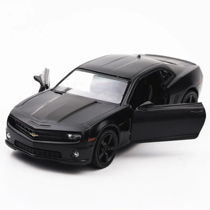 1:36 Scale Chevrolet Camaro Car Toys Model  Alloy Diecasts Sports Car with Pull Back Function Simulation Vehicle for Child Gifts
