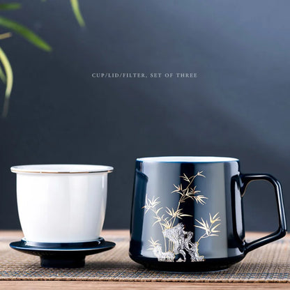 GIANXI – tasse à thé en céramique résistante à la chaleur, tasses Puer chinoises de haute qualité, service à thé Kung Fu pratique et de haute qualité pour la maison