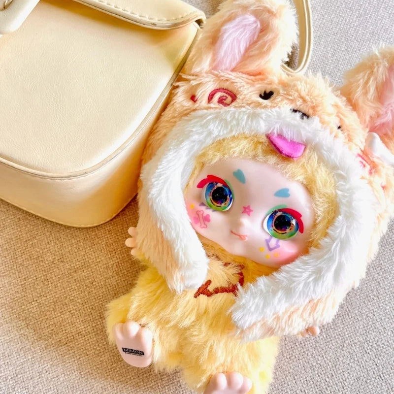 Kimmon Blind Box Mimon Dream of The Field Warm Series Toys  Velvet Time Mystery Box Cute Dolls Decor Bags Pendant Surprise Gifts