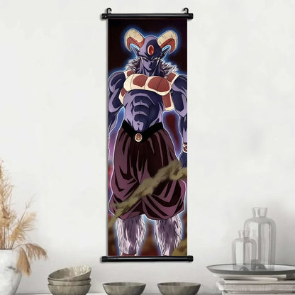 Dragon Ball Goku Poster Painting Birthday Gifts Wall Art Living Room Decoration Paintings Modular Bejita Hanging Scrolls Decor