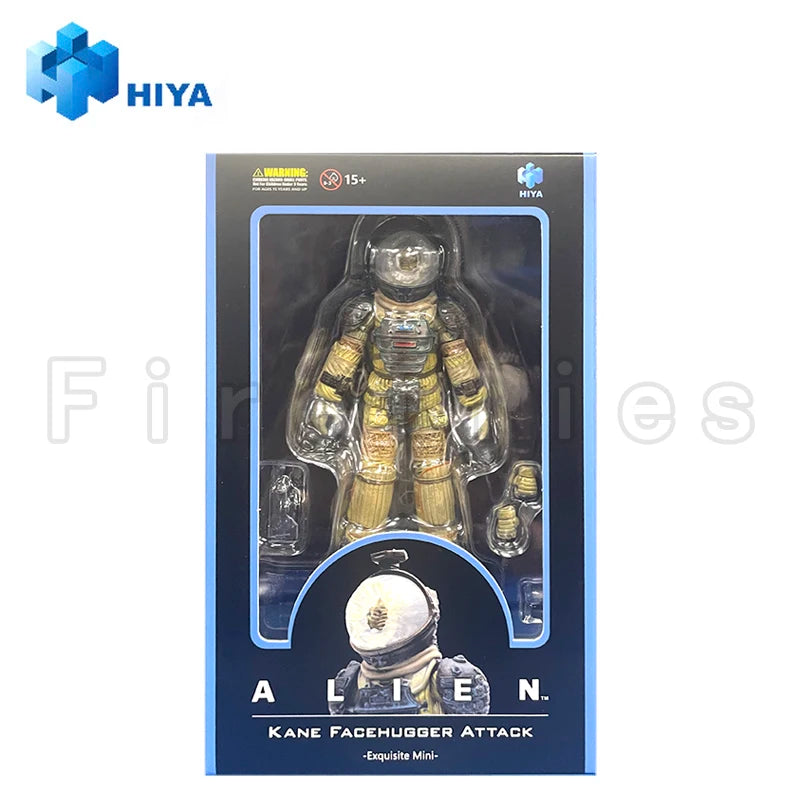 1/18 4inches HIYA Action Figure Exquisite Mini Series ALIEN Kane Facehugger Attack Anime Collection Model Toy Free Shipping