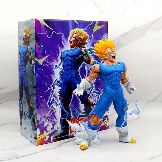 Anime Dragon Ball Z GK Vegeta Figure autodestruction Majin Vegeta Figurine 27CM PVC figurines Collection modèle jouets cadeaux