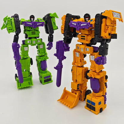 Transformation 6 in 1 Model MINI Devastator 21CM Action Figure Robot Plastic Toys BEST Gift Child Kid