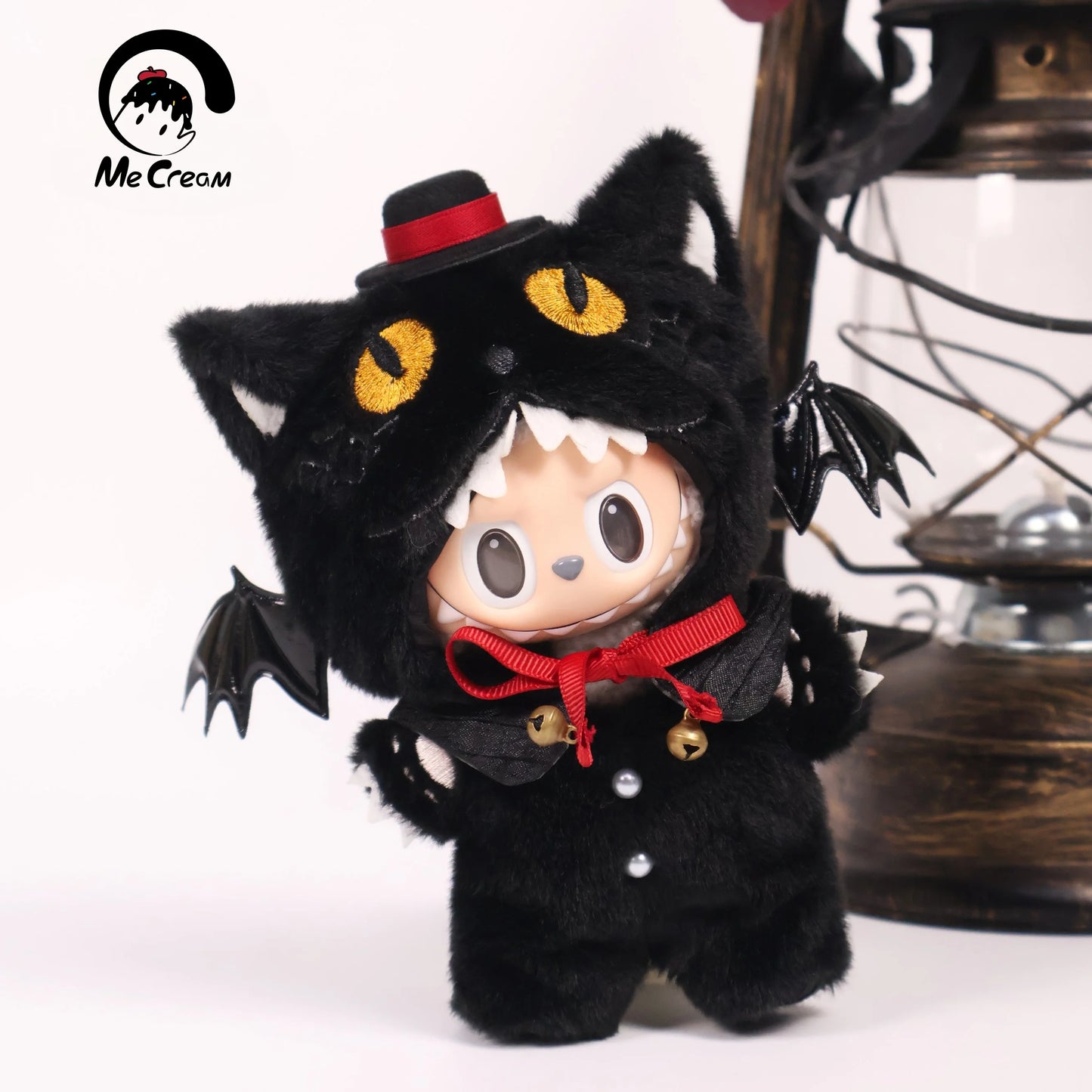 New 17cm Lafufu Doll V1 V2 V3 Lafufu Fashion Witch Clothes Witches And Black Meow Cloak Halloween Costume Series Dress Up Clothe
