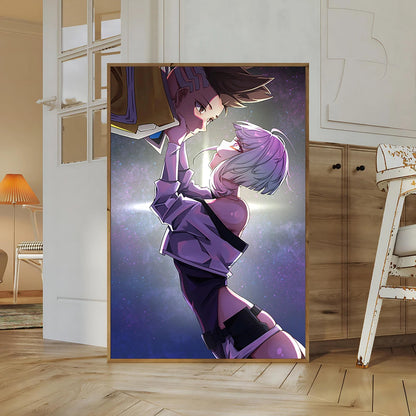 Cyberpunk Self-adhesive Poster Anime Movie Wallpaper Figures Wall Art Bedroom HD Decor Gift Home Decoration Painting Pictures