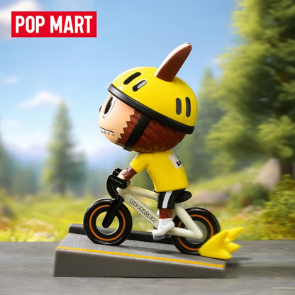POP MART LABUBU THE MONSTERS Summer Cycling Series Blind Box Toys Kawaii Anime Action Figure Surprise Mystery Box Dolls Girls