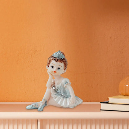 Nordic Retro Angel Statue Fairy Angel Figurine Photography Background Collectible Art Ornament Resin Statue