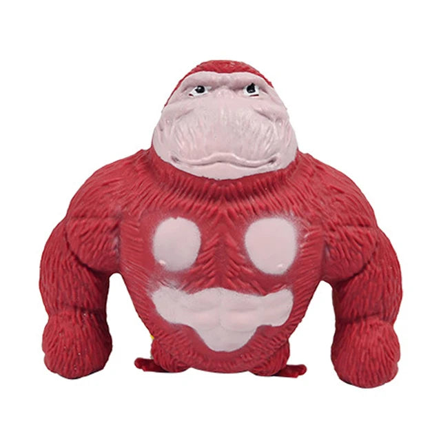 1PCS Anime Figure Toys Latex Monkey Gorilla Toys Jungle Animal Figurin MY