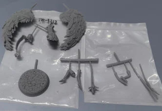 small ornament 1/35 Resin model kits figure beauty colorless and self-assembled TD-3312