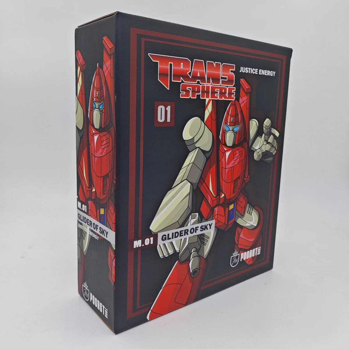 Pocket Toys Transformation Pt-M01 PTM01 PT M01 Powerglide G1 Glider Of Sky Ko Dx9 Action Figure Robot Gift