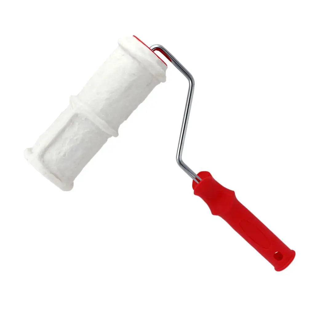 8' Texture Embossing Roller Diy Brick Pattern Paint Roller Rubber Brush For Wall Decoration Tools Diatom Mud Construction Tool