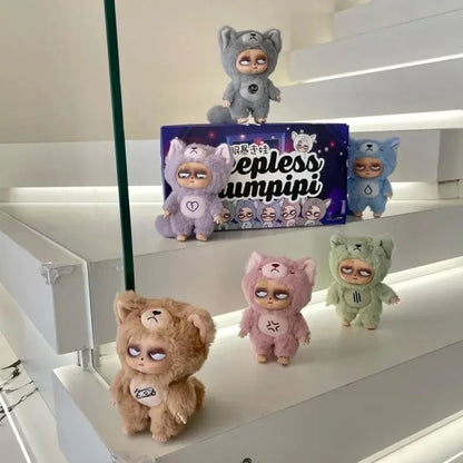 Sleepless Grumpipi Series Blind Box Toys Vinyl Cute Anime Action Figure Dolls Kawaii Mystery Box Surprise Bag Pendant Decor Gift