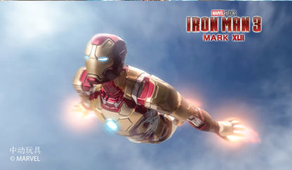 ZD Original Iron Man MK30 Blue Steel 1/10 Iron Patriot MK3 Marvel legends War Machine 10th Anniversary Action Figure Model Gift