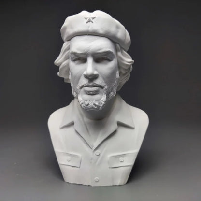 Che Guevara Model Plaster Figure Sculpture Art Decoration Ornaments Interior Art Living Room Figurines Desktop Decor Statue