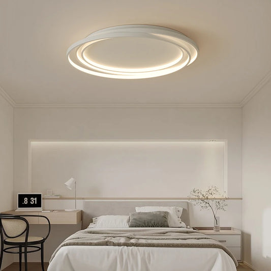 Dimmable Bedroom LED Ceiling Lights For Home Modern Style Indoor Living Room Lamp Lustre Circular Home Decorate Lighting Fixture