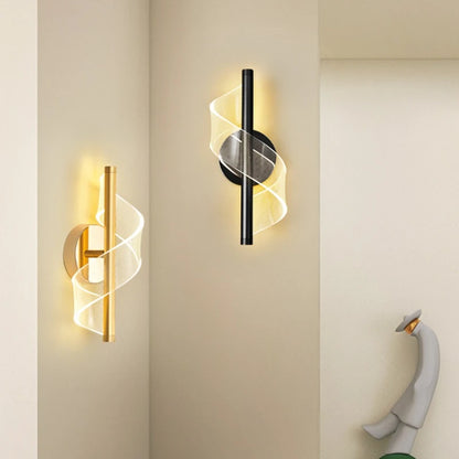 Acrylic LED Wall Sconce Lamp Indoor Lighting For Home Bedside Living Room Corridor Stairs Decoration Luxurious Modern Wall Lamp