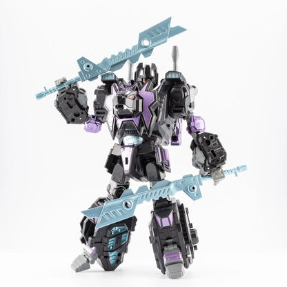 Jinbao Transformation Dark Predaking Feral Rex 5 in 1 Oversize MMC black Action Figure Toy Oversize