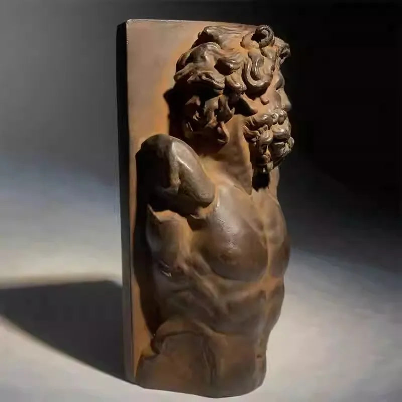 European Ancient Roman Retro Sculpture Museum Replica Bust Home Decoration Art Figurine Decoration Sculpture Modern Ornament