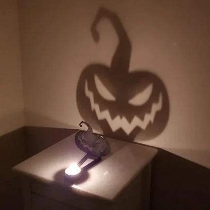 Chandelier de projection créatif, atmosphère d'halloween, nouveauté effrayant, projection d'ombre, décorations d'intérieur d'halloween