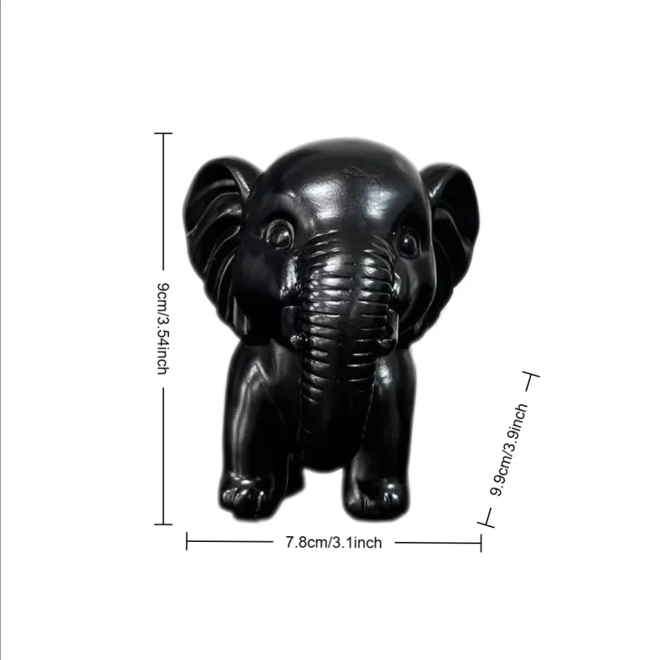 1 Piece of Simple Modern Style Elephant Desktop Ornaments, Cute and Cute Decorative Items
