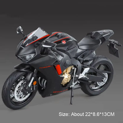 1:9 Honda CBR 1000RR Monkey Motorcycles Toys Alloy Cars Miniature Models Wheel Turned with Light Vehicles Boys Festival Gifts
