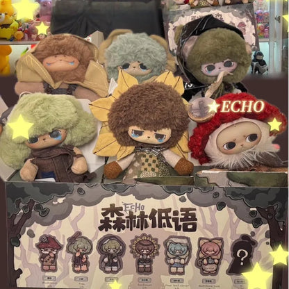 Echo Forest Whisper Series Blind Box Plush Mystery Box Action Figure Doll Decor Medieval Style Collection Toy Surprise Girl Gift