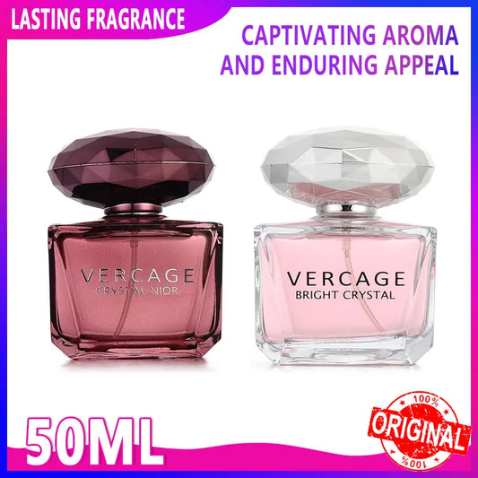 50ML Osmanthus Peony and Pomegranate Fragrance Perfume for Women Crystal Diamond Series Light and Elegant Scent Parfum
