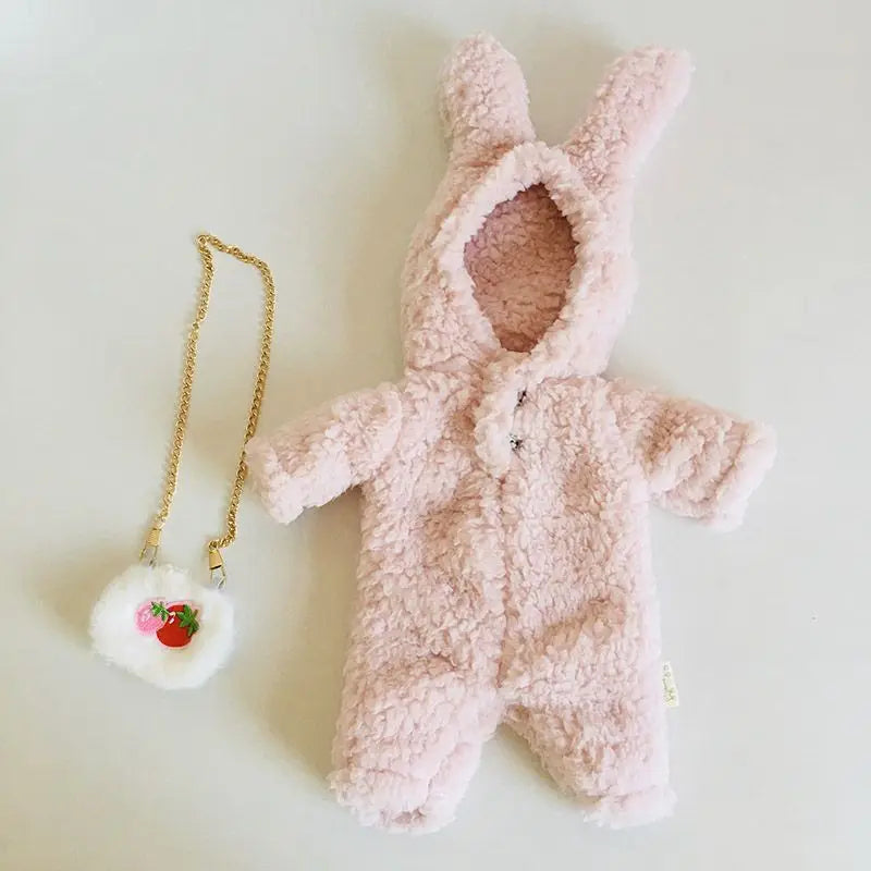 30cm Doll Lina Doll Clothes Plush Toy Set Teddy Bear Kawaii Anime Accessories Dress Up Cute Cartoon Friends Holiday Gift