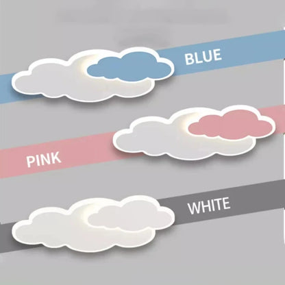 Children's Room Ceiling Light Modern Girl's Room Bedroom Study Ceiling Lamp Originality Cloud Shape Designer Decor Light Fixture