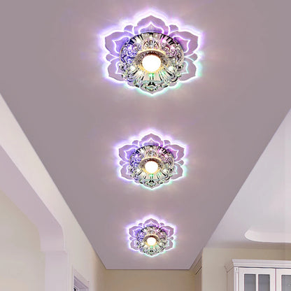 Modern LED Crystal Ceiling Lights Hallway Living Room Bedroom Chandelier Lamp Stairway Villa Gallery Kitchen Coffee Bar
