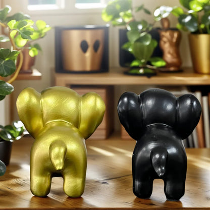 1 Piece of Simple Modern Style Elephant Desktop Ornaments, Cute and Cute Decorative Items