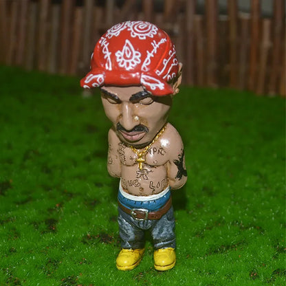 Tupac Rapper Figure Hip Hop Star Pac Toys Cool Stuff Figures Collection Model Doll Toy Gifts