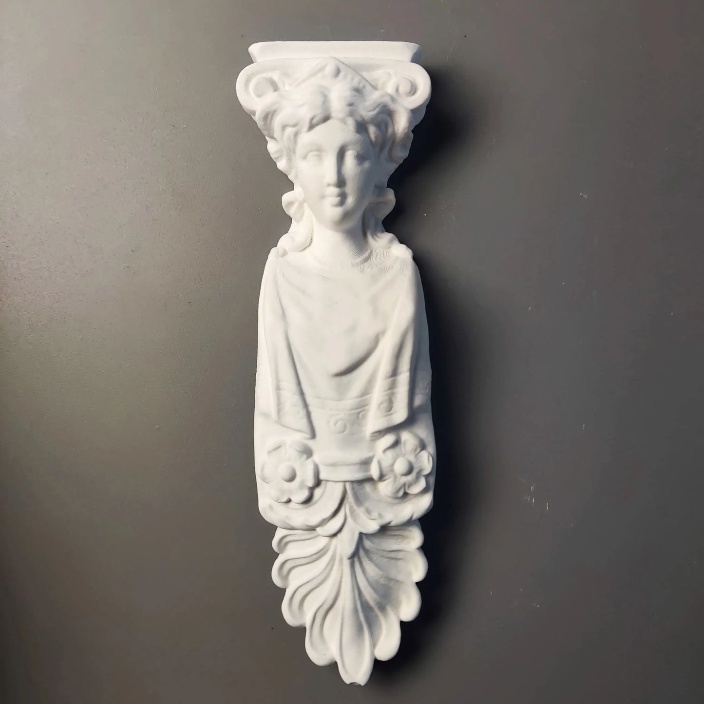 Roman Column Art Gypsum Portrait Sketch Statue Ornaments Plaster Figure Desktop Decor Modern Decoration Living Room Home Luxury