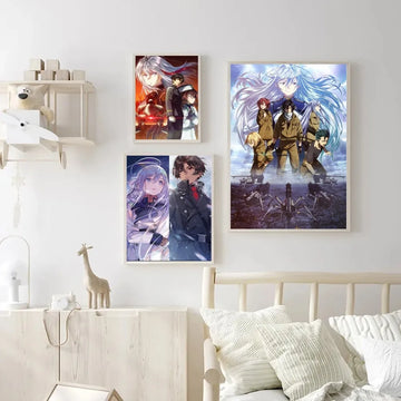 Anime 86 Eighty Six Poster Wall Art Home Decor Room Decor Digital Painting Living Room Restaurant Kitchen Art