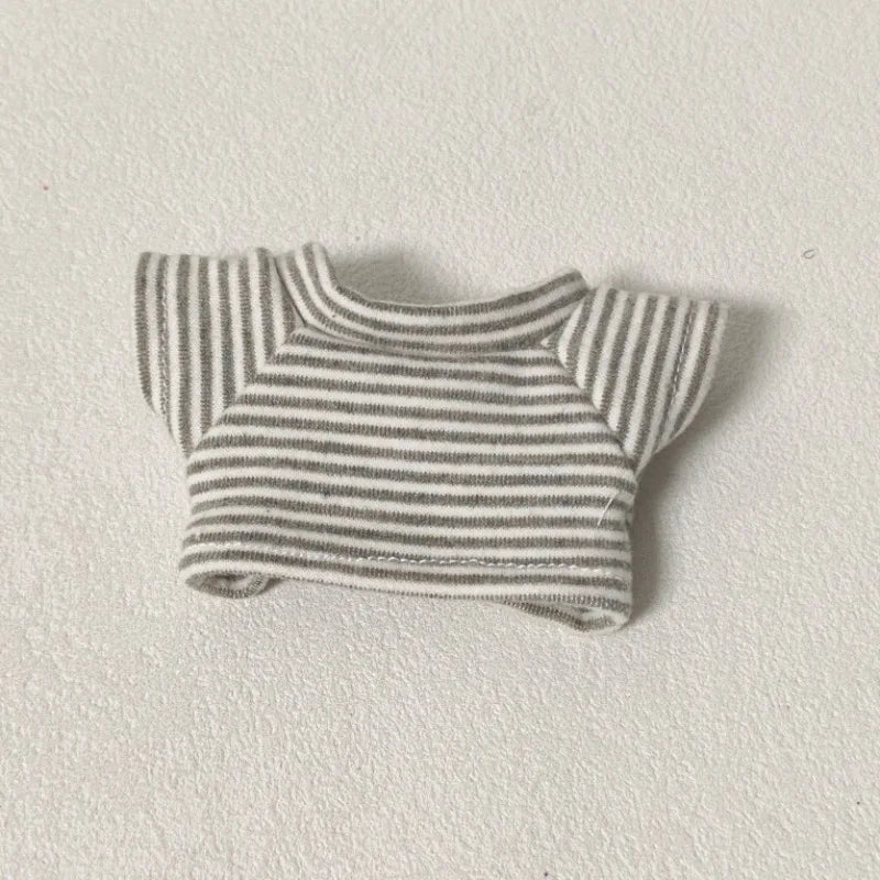 For Labubu 15-17 cm v1v2 Outfit Accessories Mini Hat Overalls Set Decoration Small Clothes Children's Toys Birthday Gift