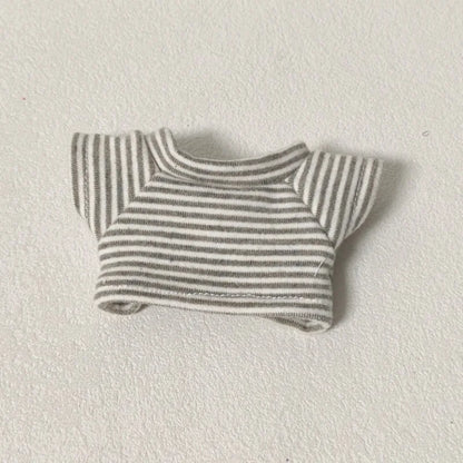 For Labubu 15-17 cm v1v2 Outfit Accessories Mini Hat Overalls Set Decoration Small Clothes Children's Toys Birthday Gift