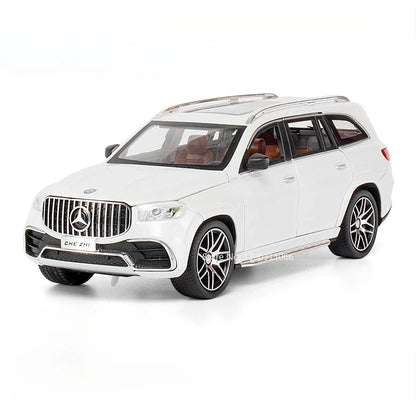 1:24 Scale Alloy GLS63 ONE Diecast Model Toy Cars With Music Light Vehicles Models Rubber Tires Car Toys for Boys Festival Gifts