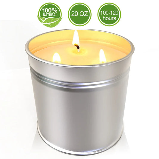 Citronella Candles Outdoor, Jar Candles for Home Scented, Summer Outside Citronella Candles for Outdoor Indoor Garden Patio
