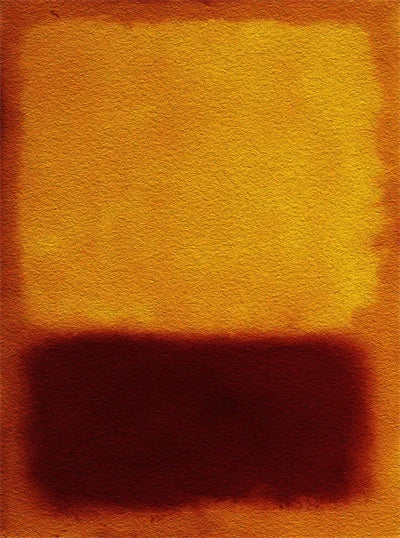 Mark Rothko Blue Orange Canvas Art Reproduction Painting Wall Decor Minimalism Picture Poster Prints Living Room Home Decoration