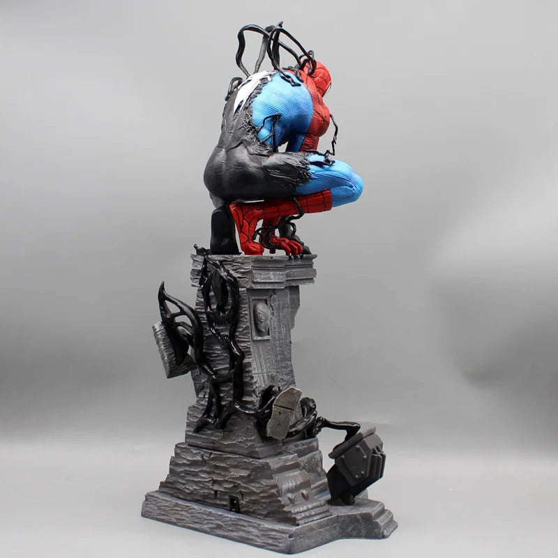piderman Venom Symbiote Figure Spider Man Figures Venom Figurine Pvc Desktop Decoration Statue Model Doll Toys Christmas Gifts