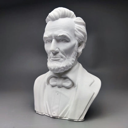 Abraham Lincoln Figure Gypsum Sculpture Decoration Advanced Art Ornaments Art Sketch Teaching Aid Modern Aesthetic Desktop Decor