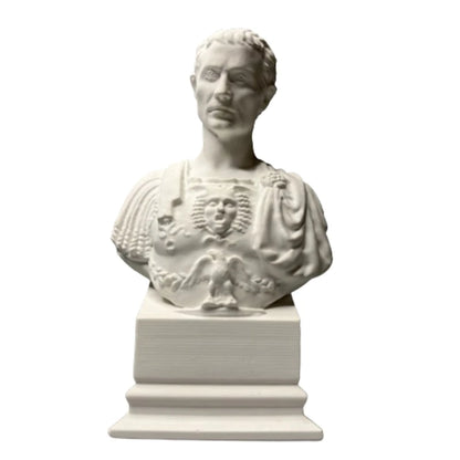 Caesar's Plaster Sculpture Personalized Creative Character Model Ornament Museum Replica Art Decoration Desktop Aesthetics